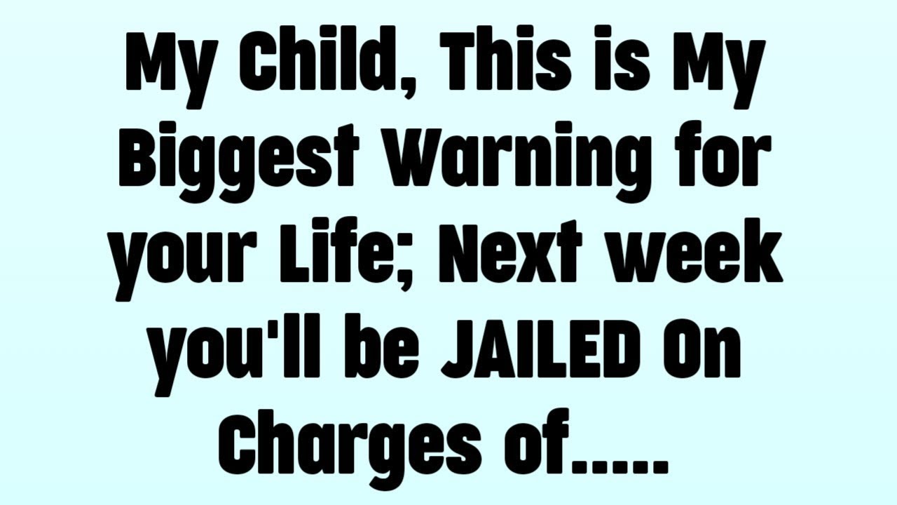 ☪️Дитя моё, это моё самое серьёзное предупреждение для твоей жизни: на следующей неделе тебя поса...