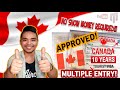 How To Apply For CANADIAN Visitor VISA 2019 - No Show Money Required | 10 YEARS VALIDITY