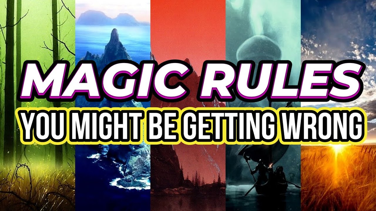 Magic the Gathering Rules Clarifications - YouTube