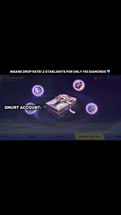 Broken starlight drop rate 💀🤯 #mobalegends5v5 #moba5v5English #moba5v5pippin