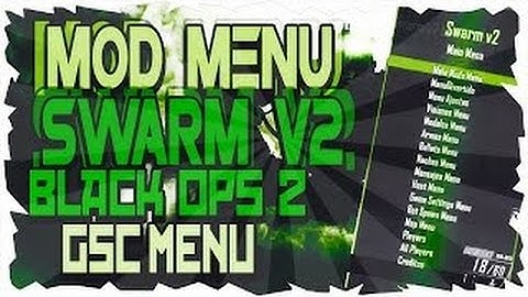 [GSC/BO2/1.19] SWARM V2 GSC MENU