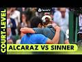Court-Level For Alcaraz vs Sinner Final 🍿 | Monte-Carlo 2026 Highlights