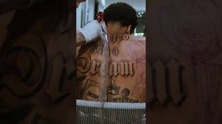 AD adding new tattoos to his back ✍️