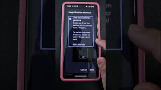 Set Android Magnification to Triple Tap #Shorts