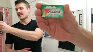 Gillette 7 O'Clock Super Stainless Razor Blade Review!