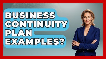 Business Continuity Plan Examples? - The Time Management Pro