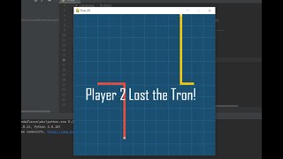 Tron 2D Game in Python with source code | Source Code & Projects
