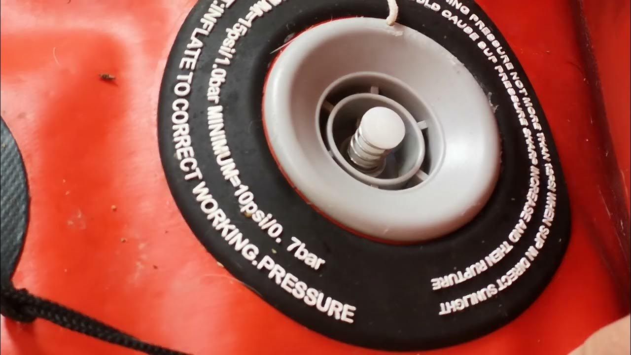 How Does an Inflatable Paddleboard (SUP) Valve Work? YouTube