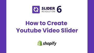 How to Create YouTube Video Slider |  Shopify Slider Revolution 6 Tutorial | ShopiDevs