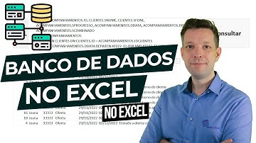 Banco de Dados no Excel - Conectar Banco de Dados e Consultar SQL no VBA Excel