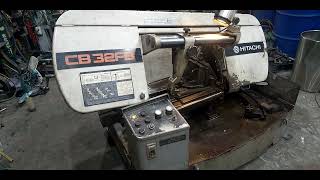 日立 CB 32FB 工業用 ロータリー バンドソー