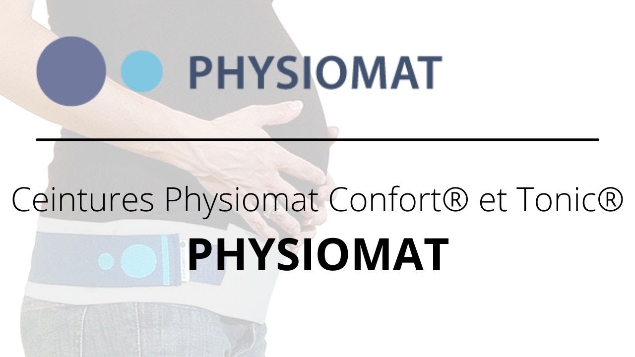 PHYSIOMAT – Ceinture de grossesse – Modèle tonic : : Mode