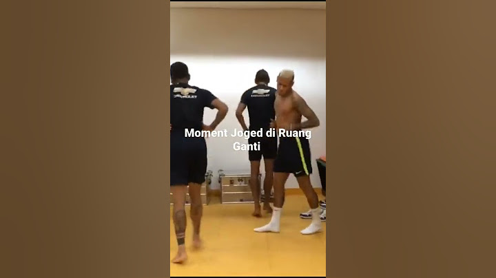 Kocak joged Di Ruang Ganti Neymar Jr dan marsello