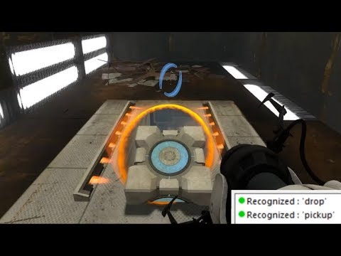Portal 2 with only voice commands, chambers 1-8 (Chapter 1)