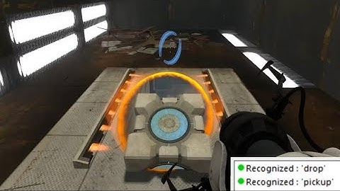Portal 2 with only voice commands, chambers 1-8 (Chapter 1)