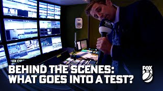 Behind the scenes: Howie explains everything that goes into a Fox Cricket Test match broadcast! screenshot 5