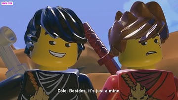 LEGO Ninjago  Shadow of Ronin Walkthrough Part 4   The Toxic Bogs   The Skeleton Mines 3DS Vita