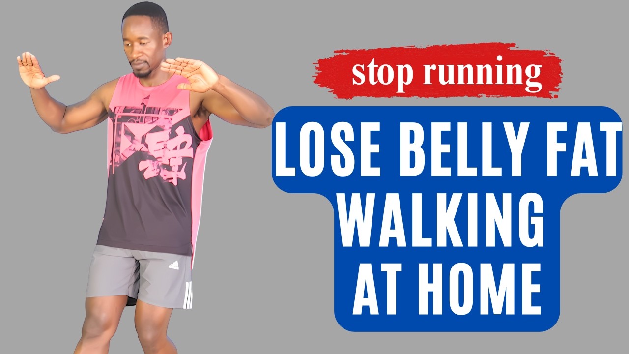 STOP RUNNING AND DO THIS WALK AT HOME WORKOUT TO LOSE BELLY FAT FAST