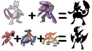 Pokemon Fusion #17: Mewtwo x Genesect and Scizor x Infernape x Garchomp