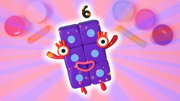 Numberblocks | Learn Numbers with Play-Doh - Number 6 | Learn with Play-Doh