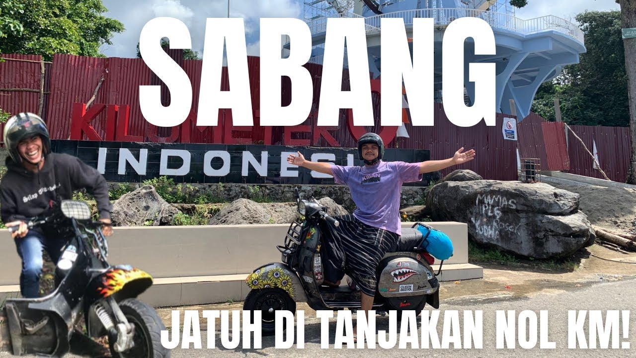 46# AKHIRNYA BISA KE UJUNG BARAT INDONESIA NAIK VESPA!!