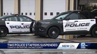 Questions mount over suspensions of two Waterford police staffers