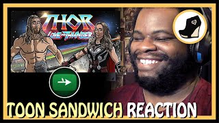 THOR: LOVE AND THUNDER TRAILER SPOOF reaction video