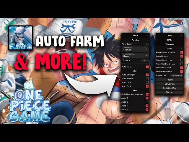 A One Piece Game Script - LeadMarker - AUTOFARM, FRUIT HOPPER & MORE!