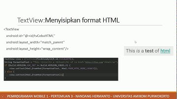 Teori Pemrograman Mobile 1 Pertemuan3