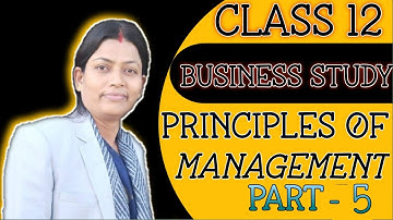 Principles of Management Chapter 2 Business studies Part 5 Henri Fayol