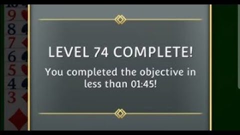 Level 74 "HANDCRAFT" Triple Dot Solitaire Journey