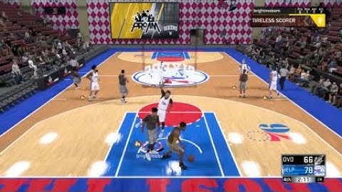 NBA 2K18 Sharpshooting shotcreator CONTACT DUNK!!!