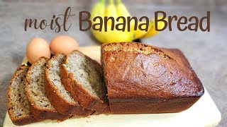 Moist Banana Bread | How to make Banana Bread | Easy Banana Bread Recipe | Banana Bread Recipe
