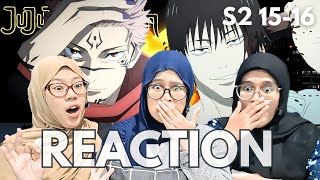 EPISODE GILA!!! 🔥🔥 | Reaction Jujutsu Kaisen S2 | Episode 15-16 | Tibè Reaction!