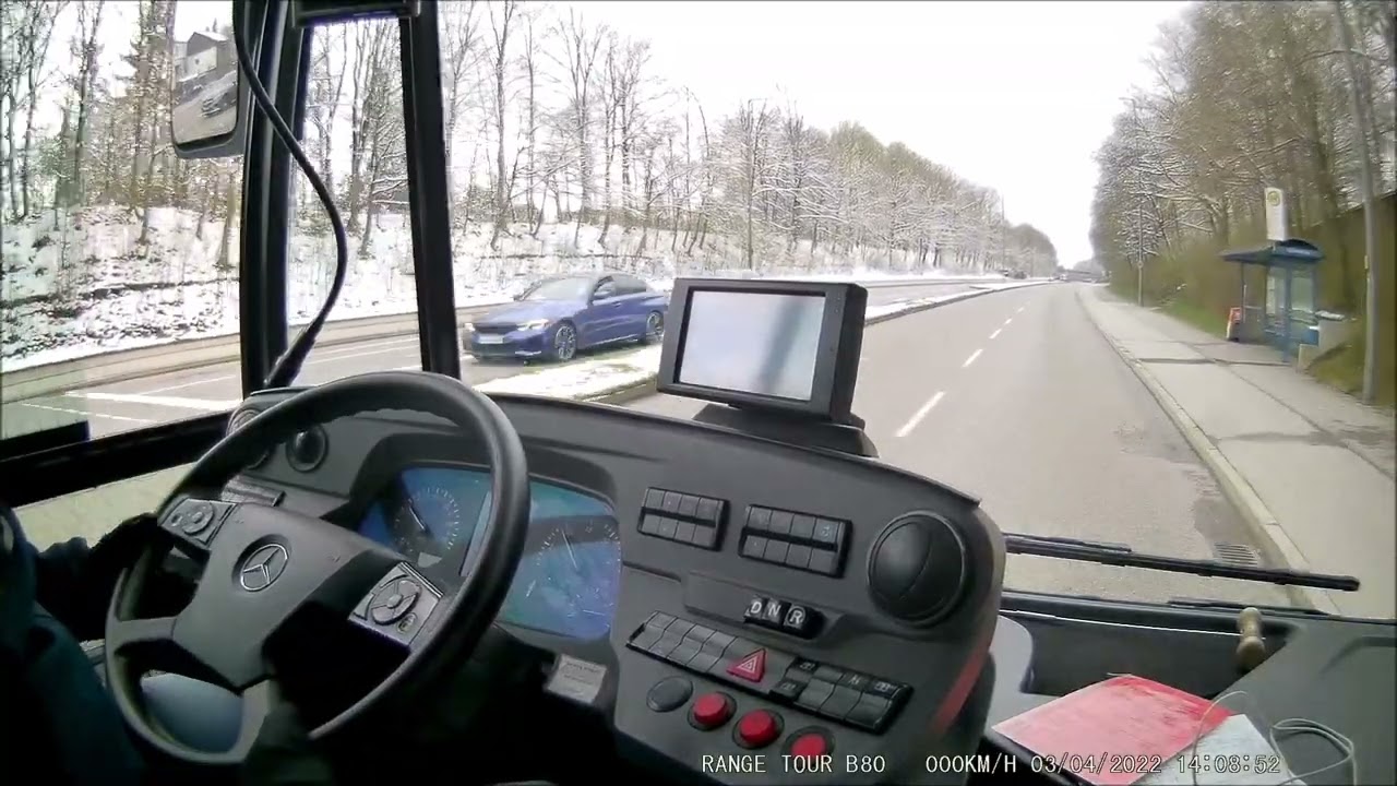 München Busfahrer POV - 03.04.2022 - Linie 164+160