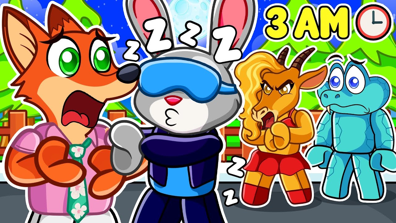 Judy Hopps Is Sleepwalking At 3AM In Roblox Snapchat...