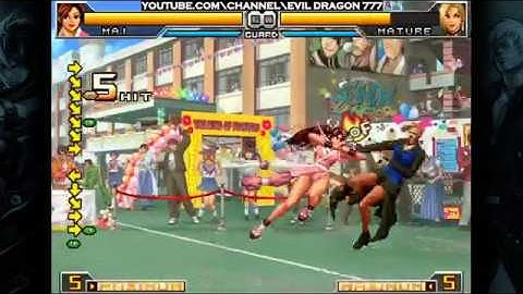 KOF 2002 UM - MAI COMBOS BÁSICOS