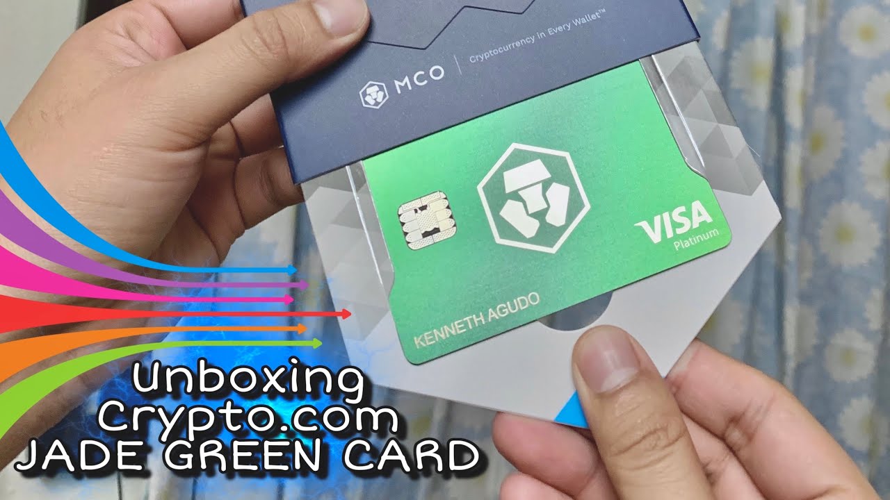 Unboxing Upgraded To Mco Visa Jade Green Card Crypto Com Free Netflix And Spotify Youtube