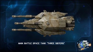 Humans Must Answer: Main Battle Space Tank "Three Sisters"