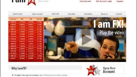Iamfx.com Broker video review by Mark Larsen