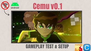 Cemu v 0.1 - Ben 10 Omniverse | Android Gameplay Test | Wii U Emulator | Snapdragon 8gen2