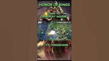 GUAN YU GAMEPLAY INSANE - HONOR OF KINGS #honorofkings #honorofkingsindonesia #hok #gameplay
