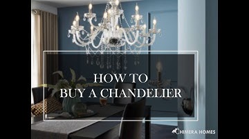 HOW TO BUY A CHANDELIER