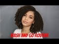 Wash and Go Routine | Shingling Method + Current Favorite Product Combo | Lyasia in the City