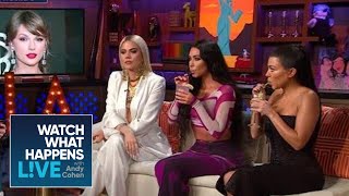 Kim Kardashian Says Beef With Taylor Swift Is Over | WWHL