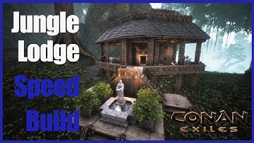 Jungle Lodge - Speed Build - Conan Exiles