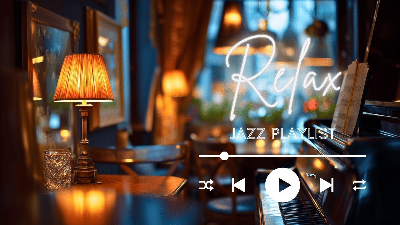 Smooth Jazz Café After Hours | Piano Jazz for Evening Calm