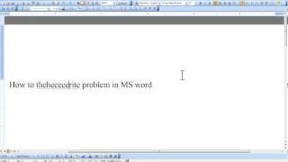 Celebrity How to fix overwrite problem in Microsoft word Profile