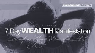 7 Days of Christmas—Group WEALTH Manifestation Subliminal Prayer