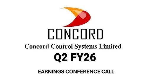 Concord Control Systems Q2 FY26 Earnings Call | Record H1 Growth, Kavach 4.0 Update & Future Roadmap